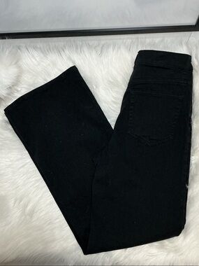 H&M Black Flare Wide-Leg Women's Black Jeans size 4